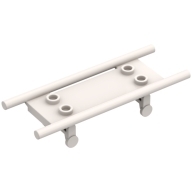 Lego nosítka s kolečky, bílá (4714c01 WHITE)